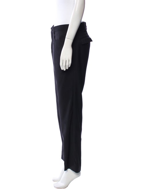 Dolce & Gabbana Virgin Wool Straight Leg Pants