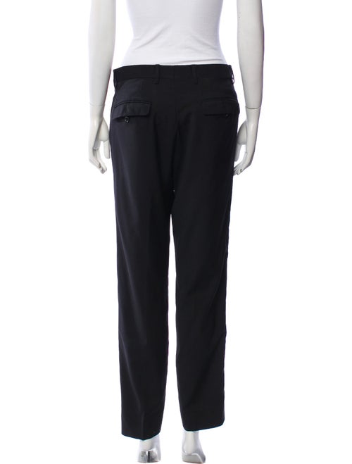 Dolce & Gabbana Virgin Wool Straight Leg Pants