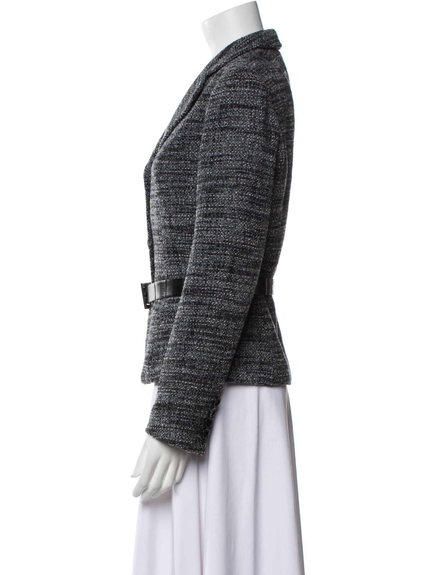 Dolce & Gabbana Tweed Pattern Blazer