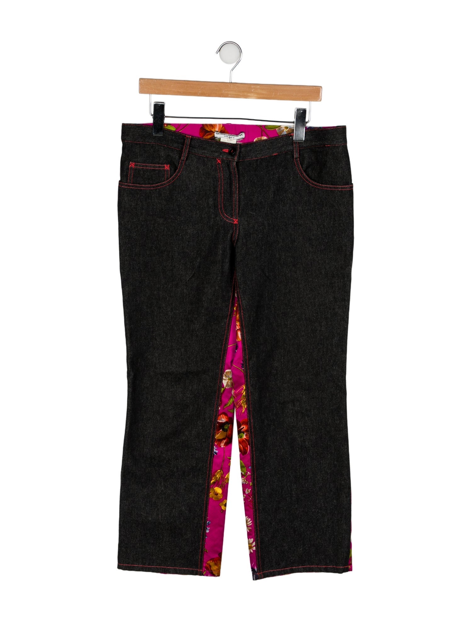 Dolce & Gabbana Vintage Wide Leg Jeans