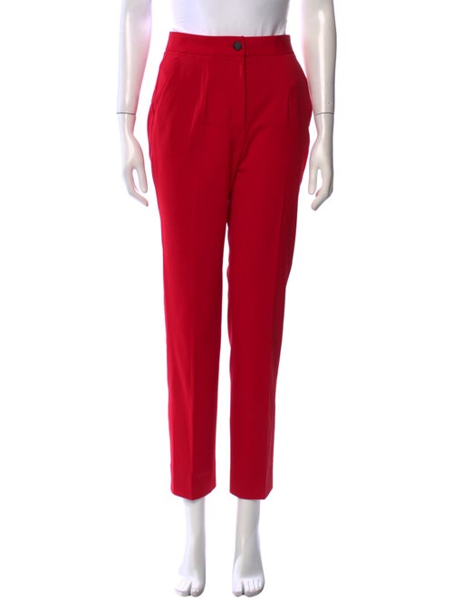 Dolce & Gabbana Virgin Wool Skinny Leg Pants