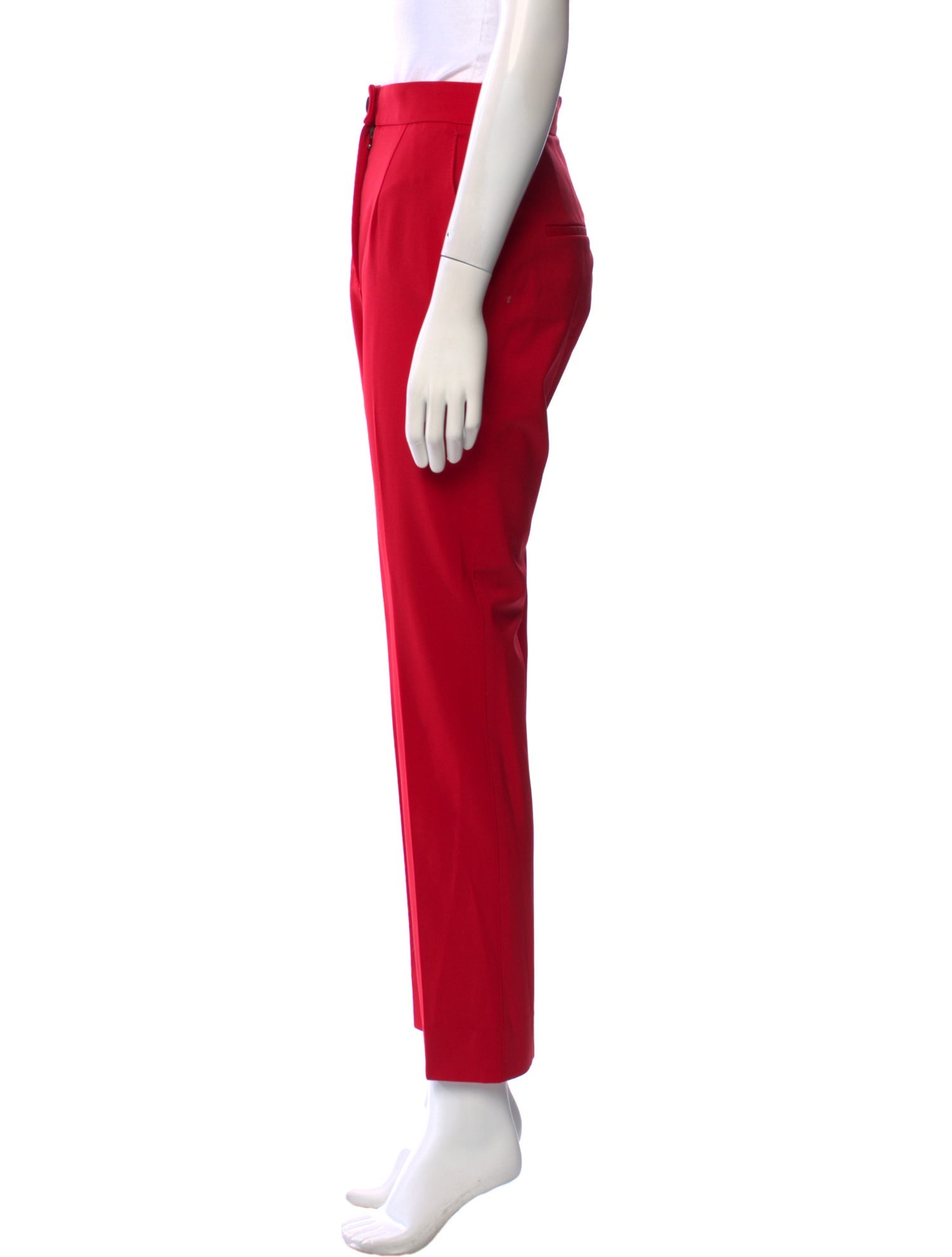 Dolce & Gabbana Virgin Wool Skinny Leg Pants