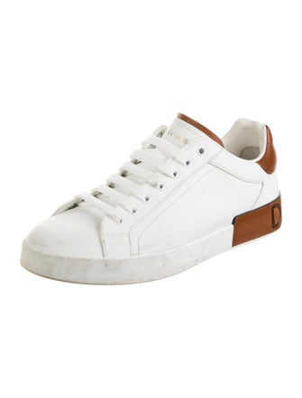 Dolce & Gabbana Leather Sneakers