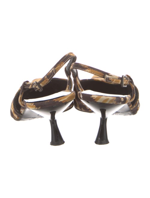 Dolce & Gabbana Printed Slingback Pumps