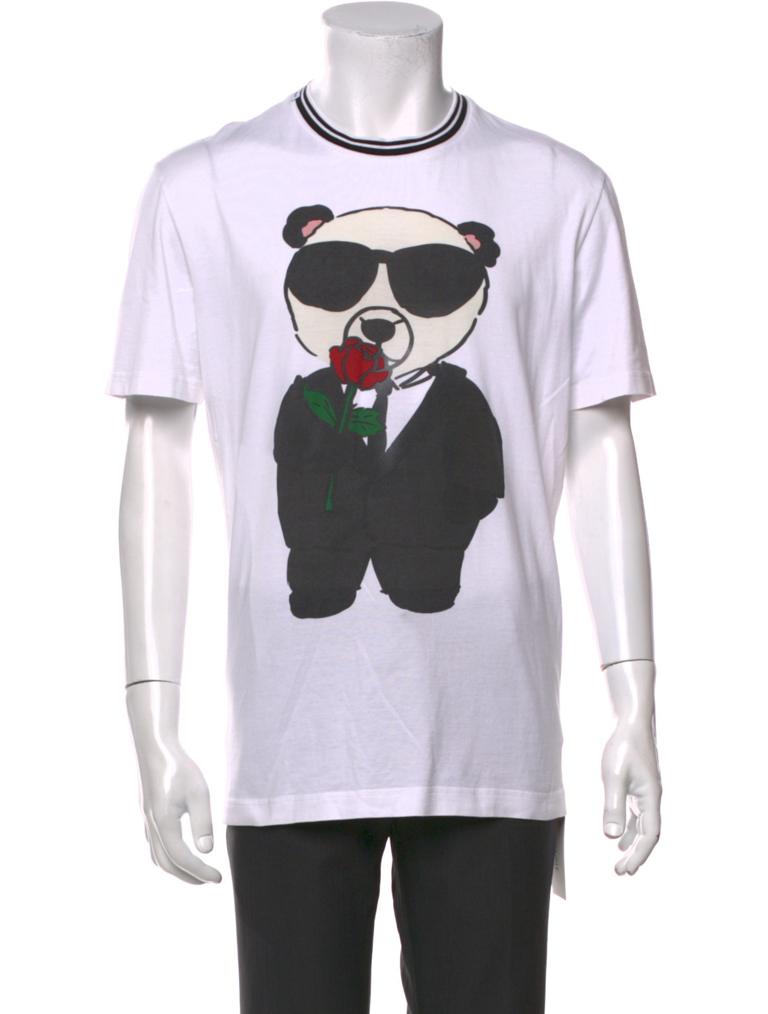 Dolce & Gabbana Graphic Print Crew Neck T-Shirt