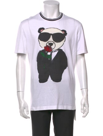 Dolce & Gabbana Graphic Print Crew Neck T-Shirt