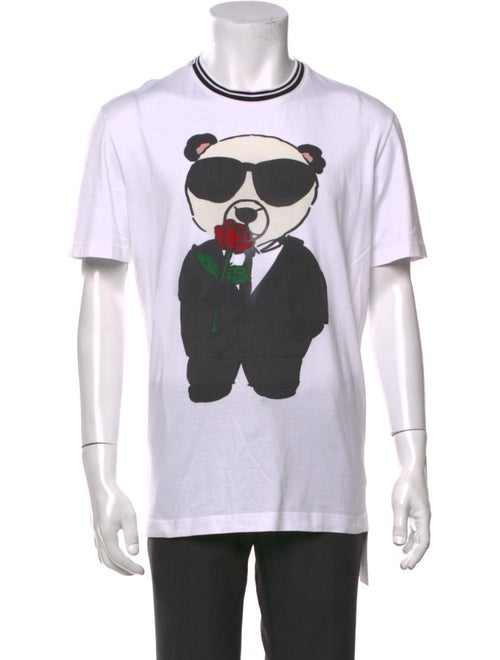 Dolce & Gabbana Graphic Print Crew Neck T-Shirt