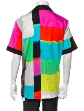 Dolce & Gabbana Technicolor Graphic Print Shirt