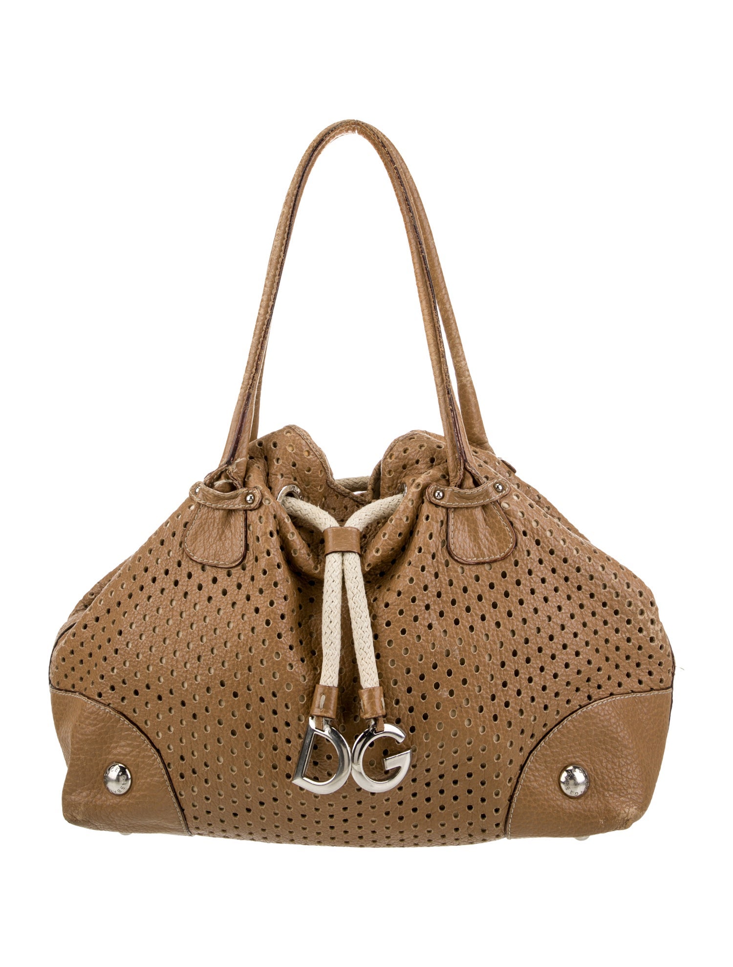 Dolce & Gabbana Leather Hobo Vintage