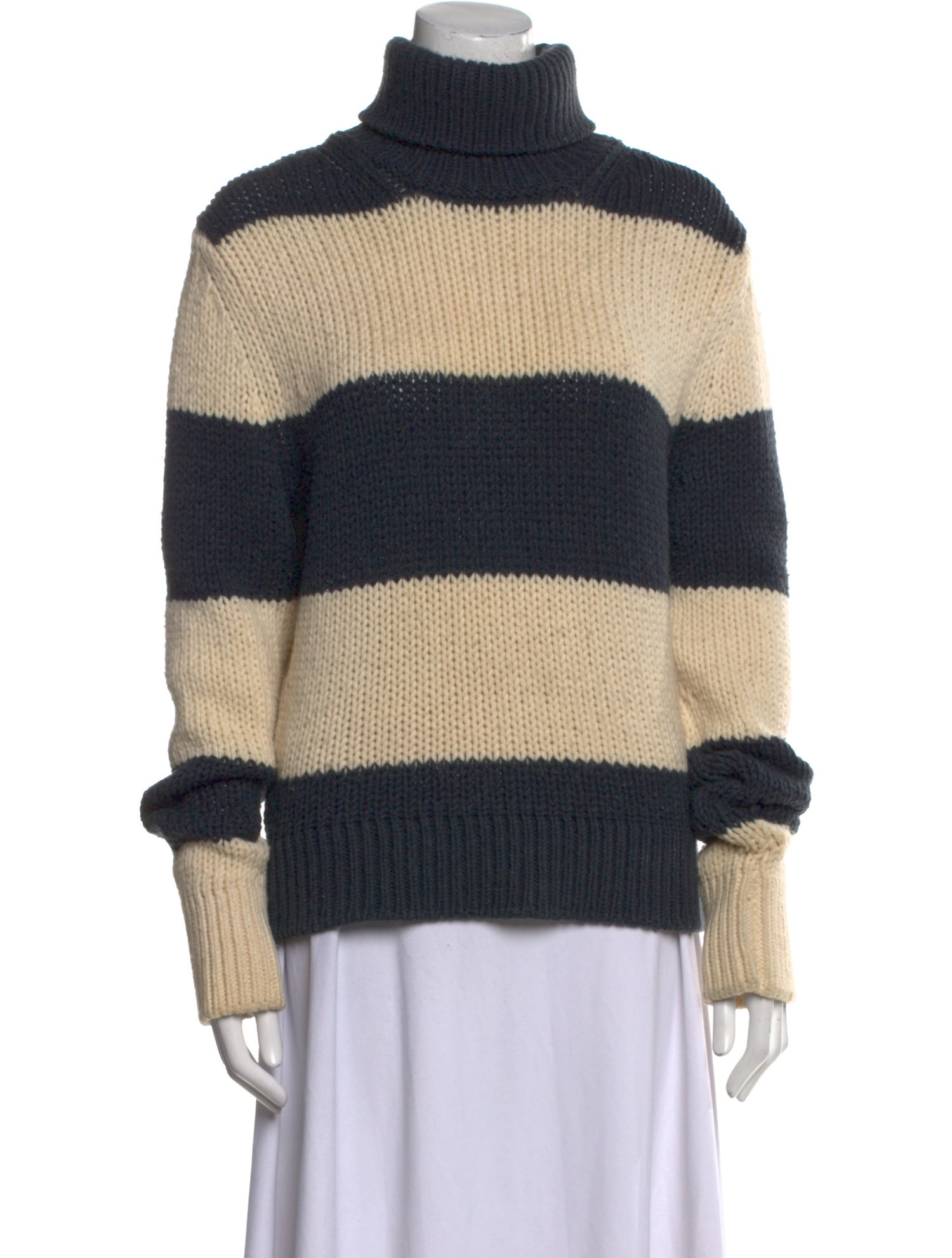 Dolce & Gabbana Wool Striped Sweater