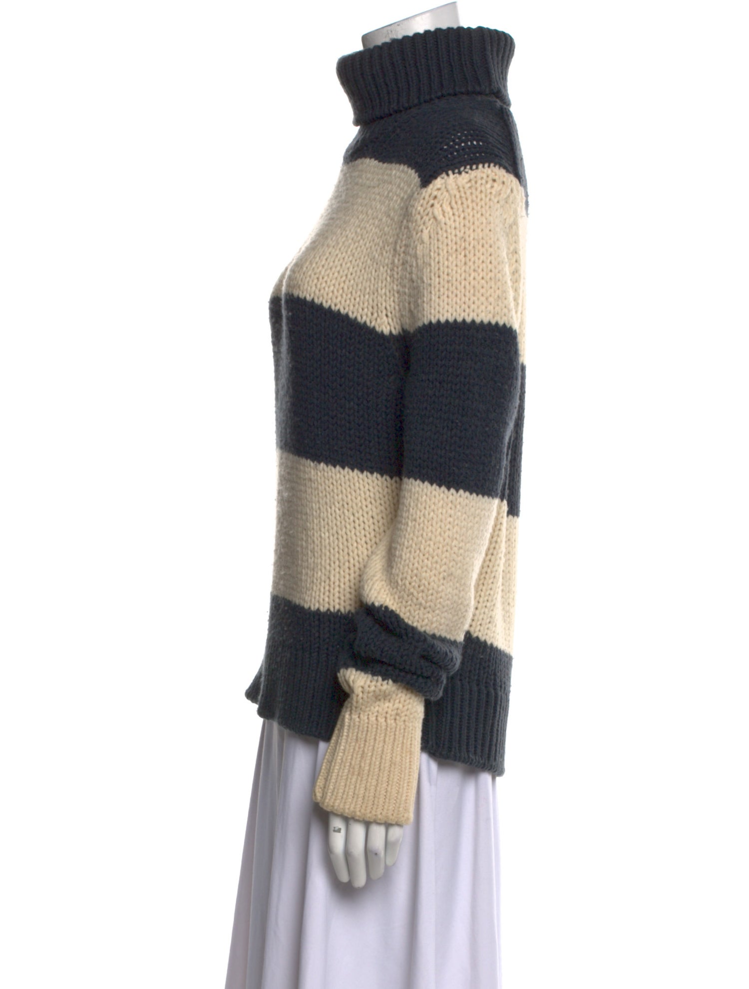 Dolce & Gabbana Wool Striped Sweater