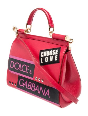 Dolce & Gabbana Leather Miss Sicily Medium