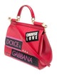 Dolce & Gabbana Leather Miss Sicily Medium