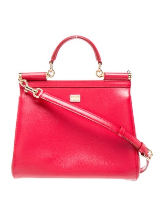 Dolce & Gabbana Leather Miss Sicily Medium
