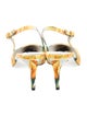 Dolce & Gabbana Canvas Floral Print Slingback Pumps
