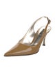 Dolce & Gabbana Patent Leather Slingback Pumps