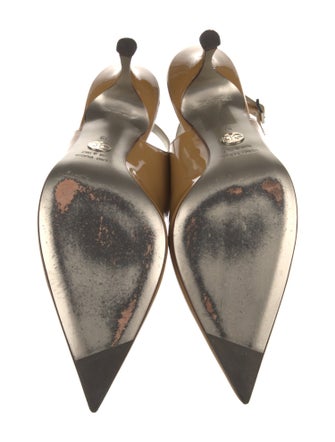 Dolce & Gabbana Patent Leather Slingback Pumps