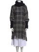Dolce & Gabbana Plaid Print Turtleneck Sweater