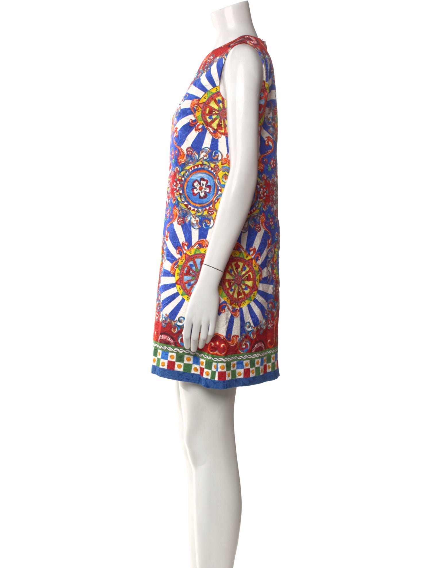 Dolce & Gabbana Printed Mini Dress