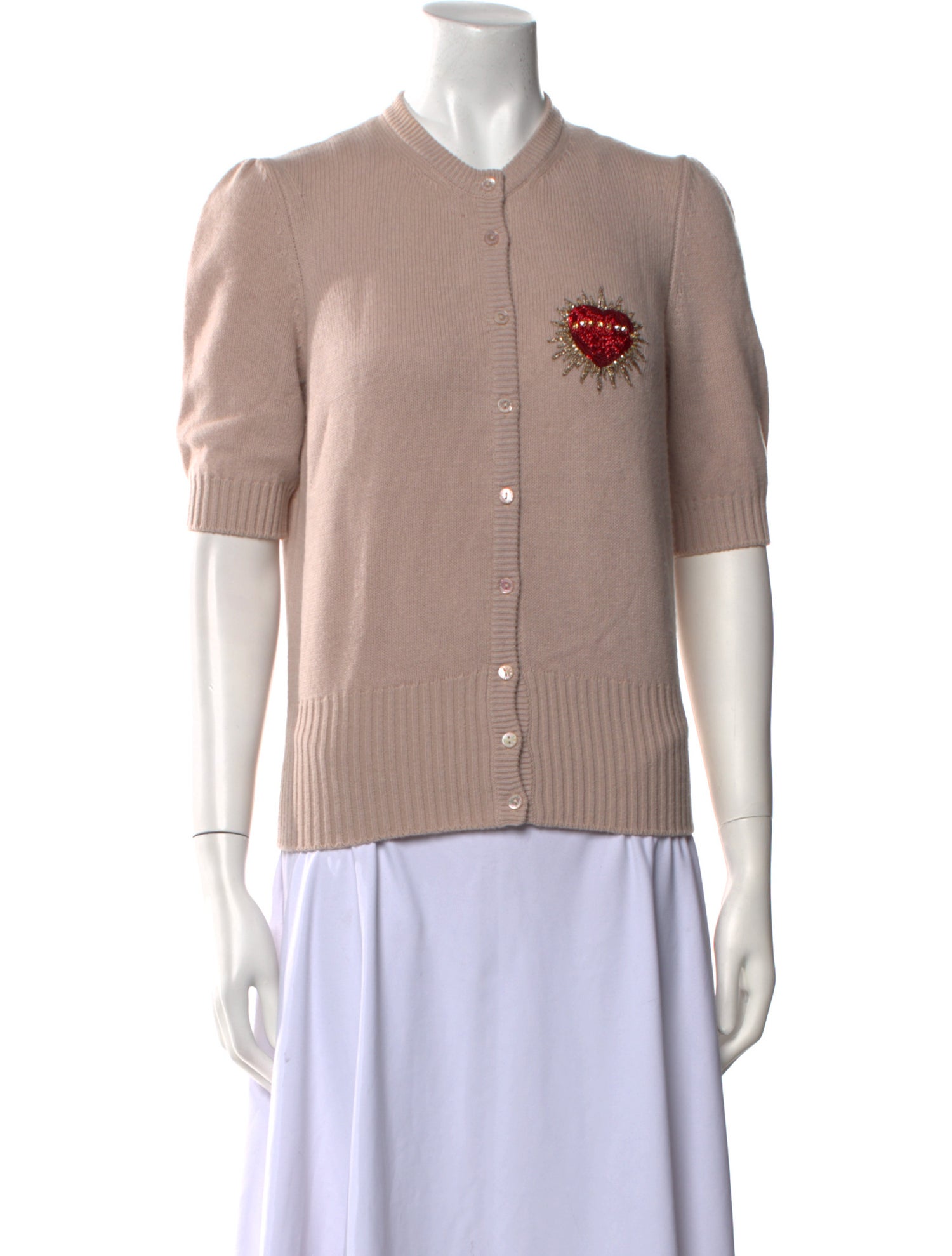 Dolce & Gabbana Virgin Wool Crew Neck Sweater