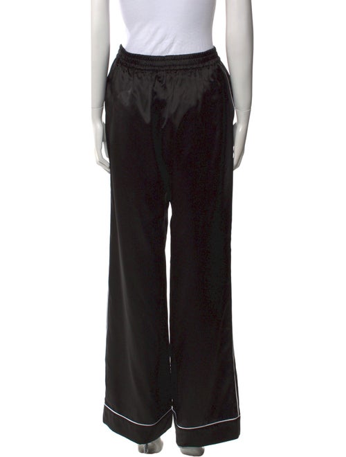 Dolce & Gabbana Silk Wide Leg Pants