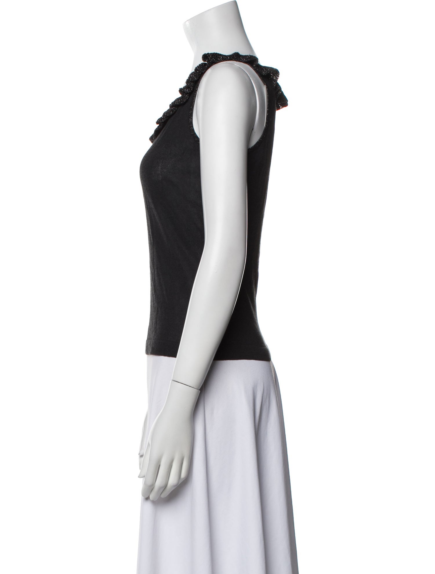 Dolce & Gabbana Vintage Scoop Neck Top