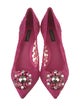 Dolce & Gabbana Lace Crystal Embellishments Pumps
