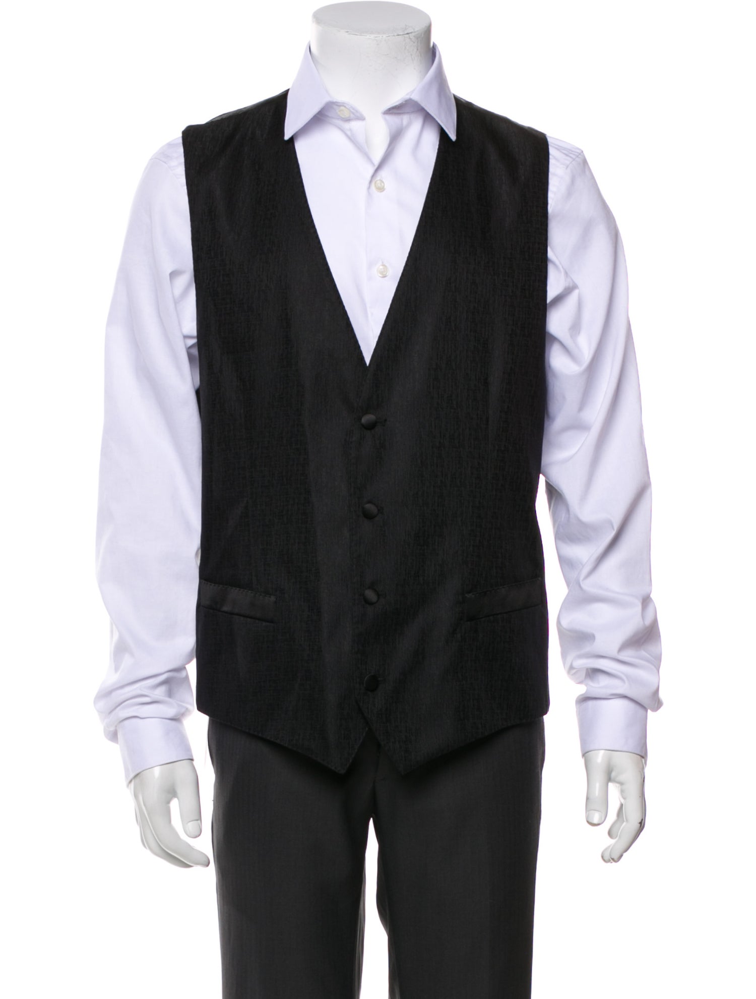 Dolce & Gabbana Wool Suit Vest