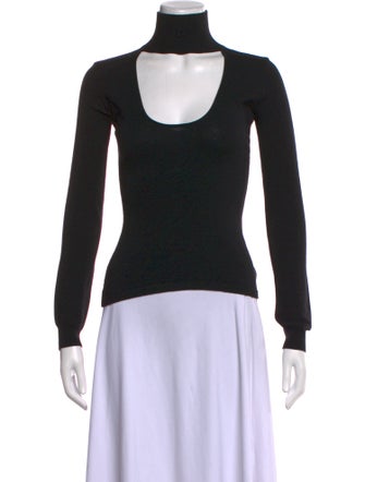 Dolce & Gabbana Virgin Wool Turtleneck Top
