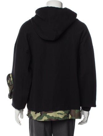 Dolce & Gabbana Camouflage Print Crew Neck Hoodie