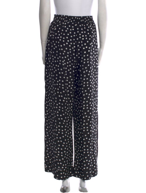 Dolce & Gabbana Silk Wide Leg Pants