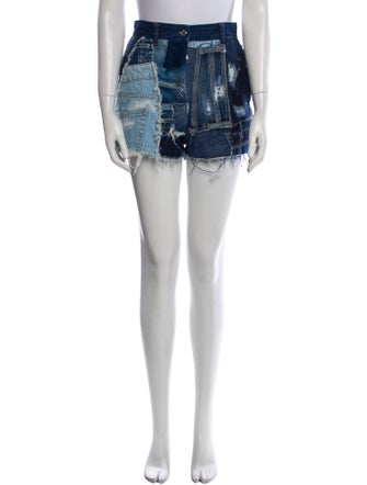 Dolce & Gabbana Printed Mini Shorts