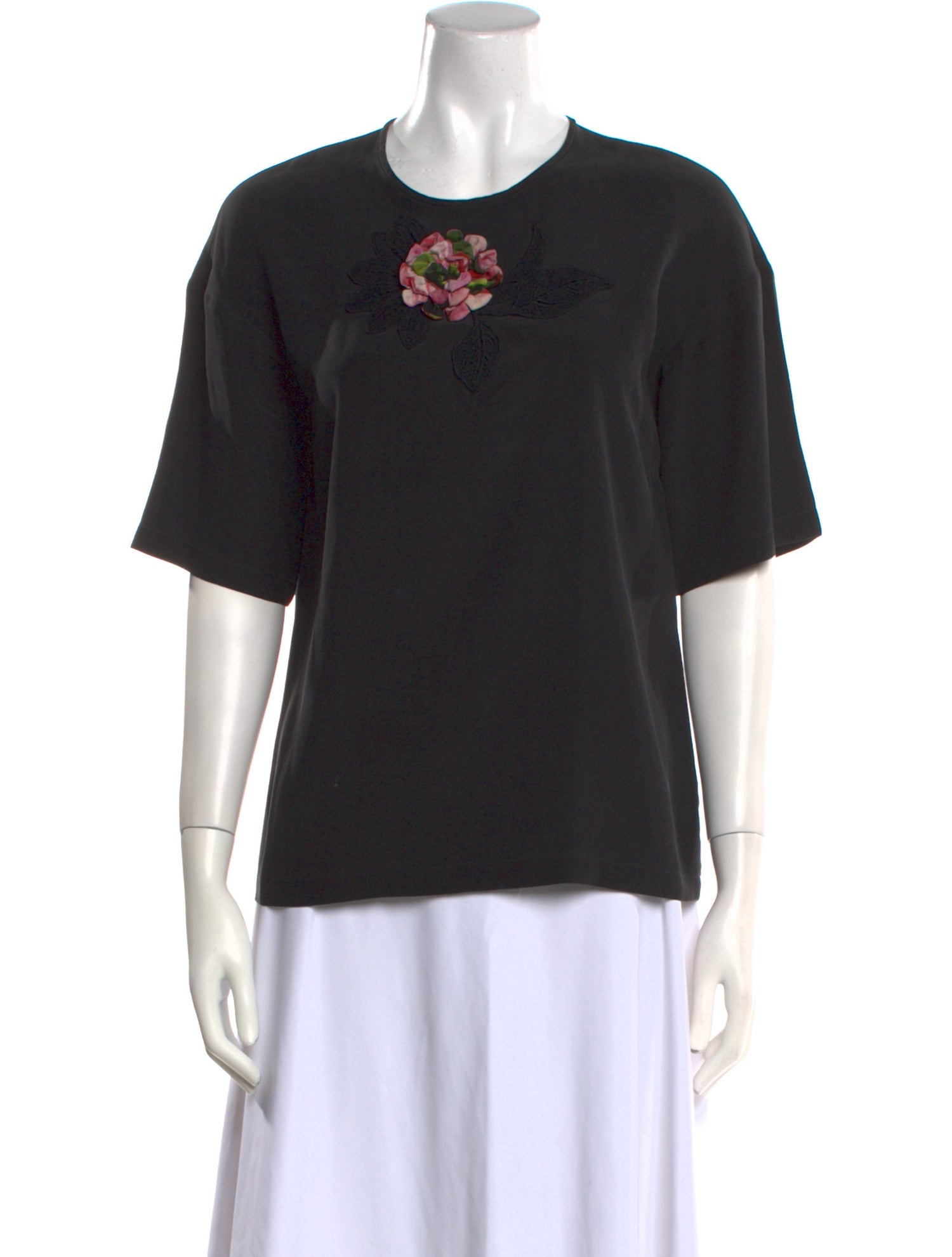 Dolce & Gabbana Graphic Print Crew Neck T-Shirt