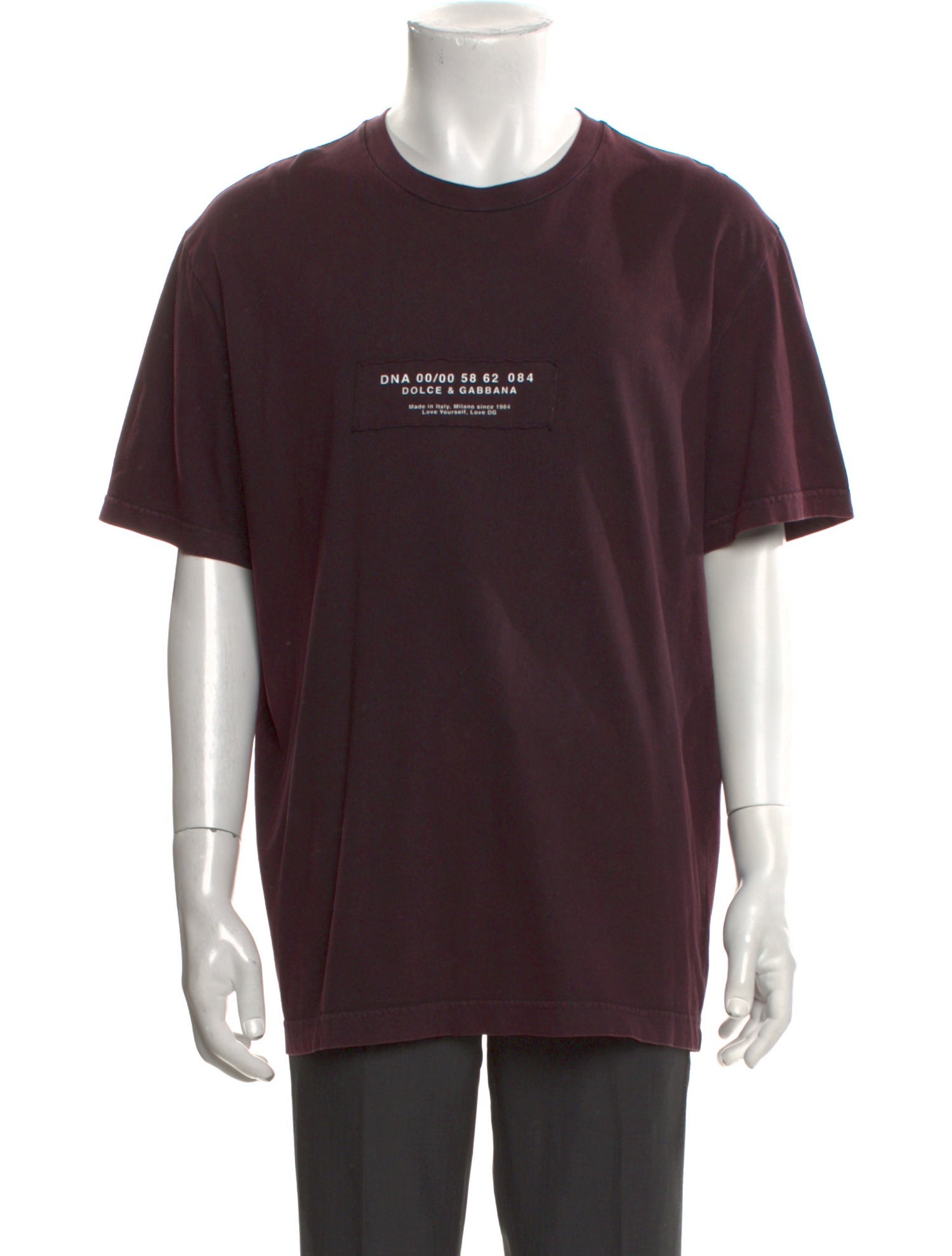 Dolce & Gabbana Graphic Print Crew Neck T-Shirt