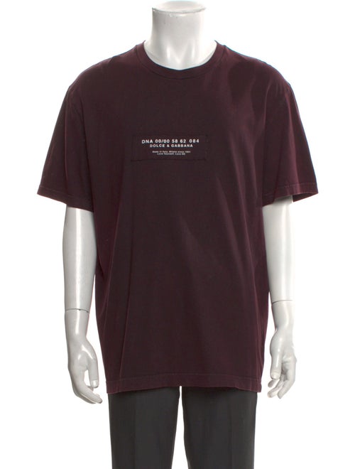 Dolce & Gabbana Graphic Print Crew Neck T-Shirt