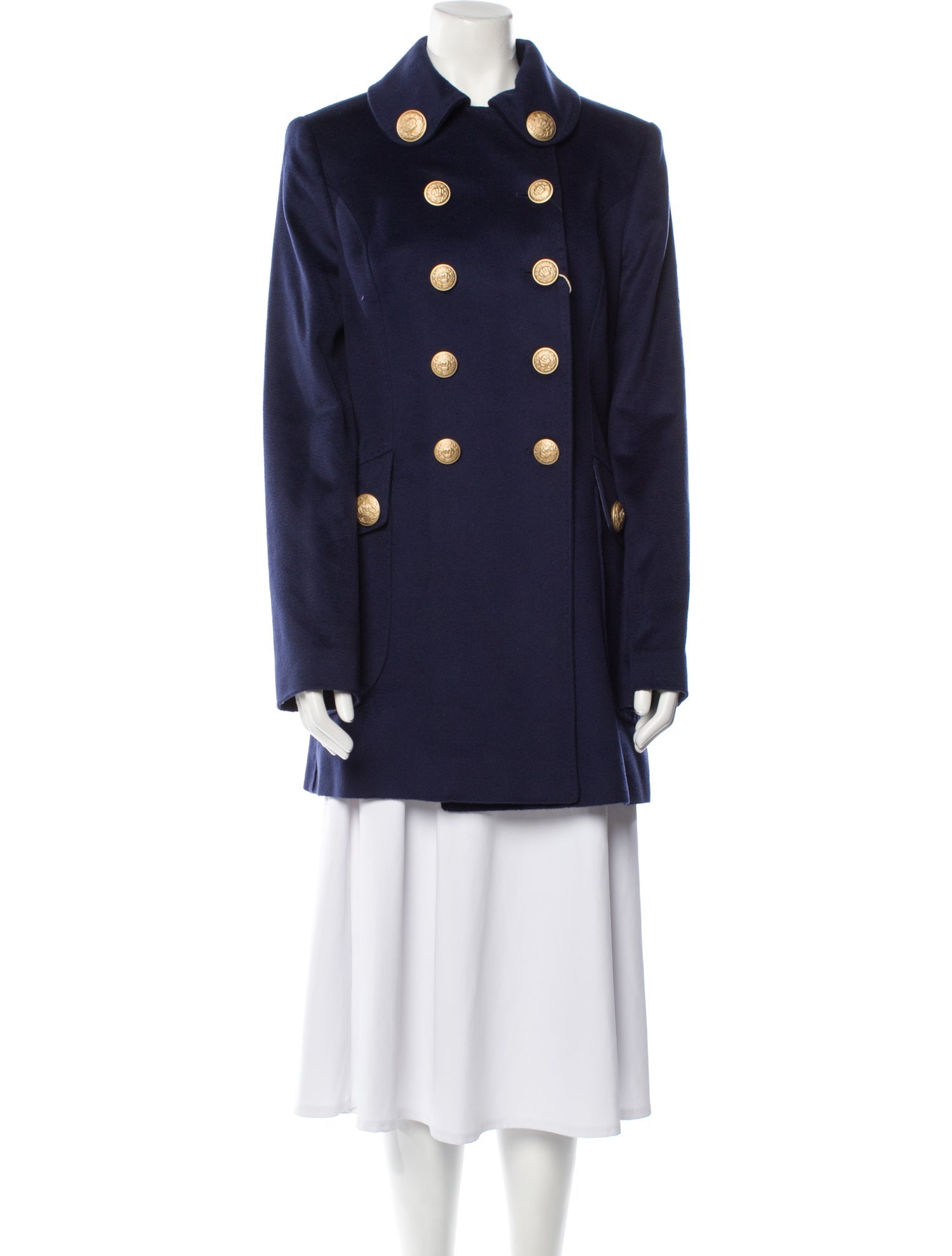 Dolce & Gabbana Virgin Wool Peacoat w/ Tags