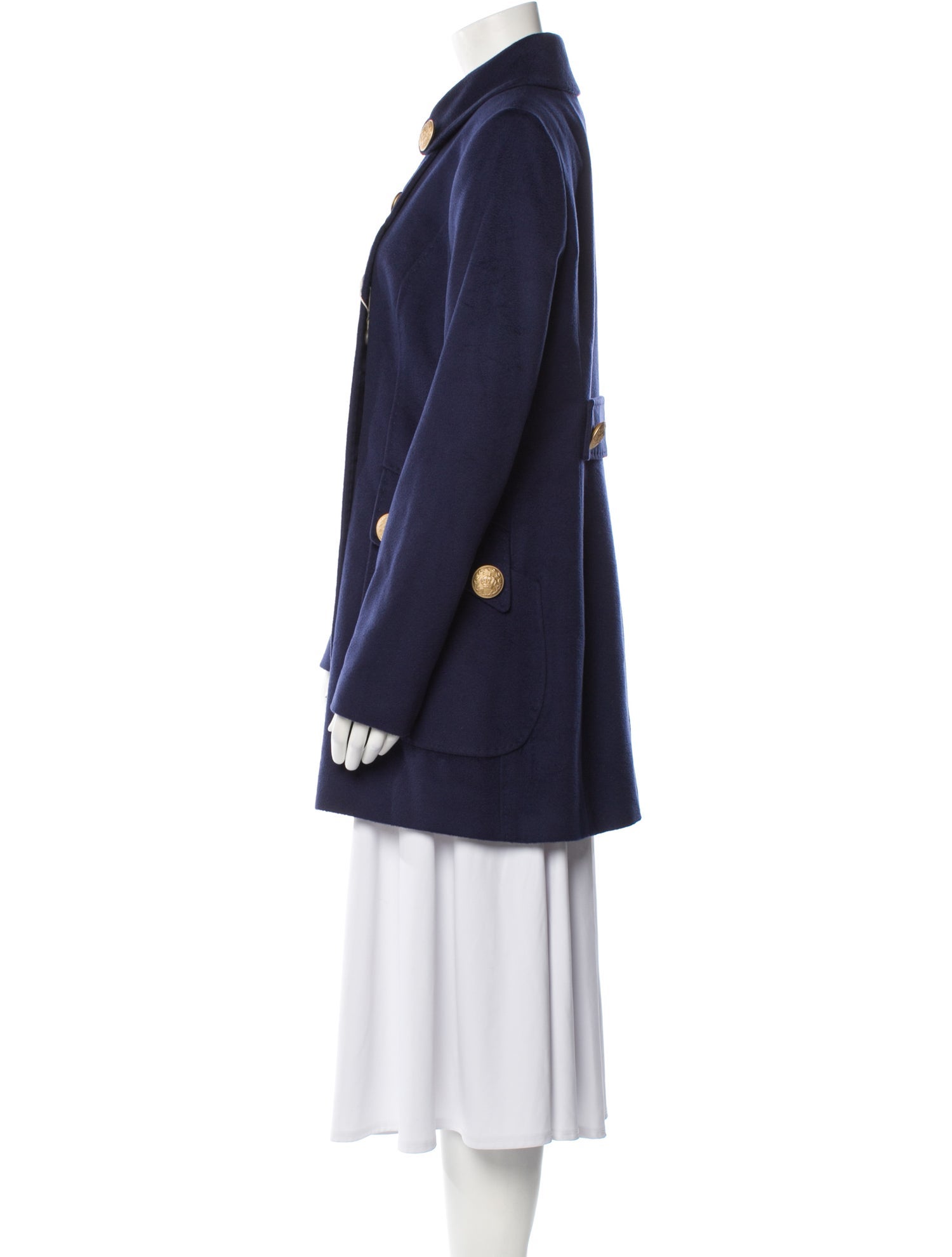 Dolce & Gabbana Virgin Wool Peacoat w/ Tags