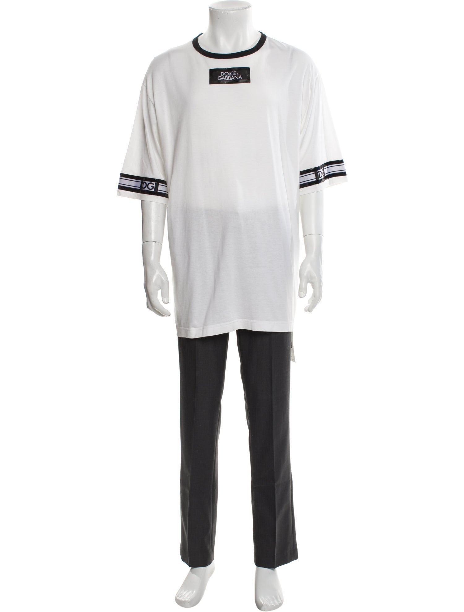 Dolce & Gabbana Graphic Print Crew Neck T-Shirt