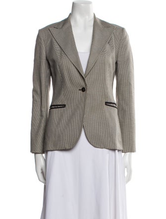 Dolce & Gabbana Houndstooth Print Blazer