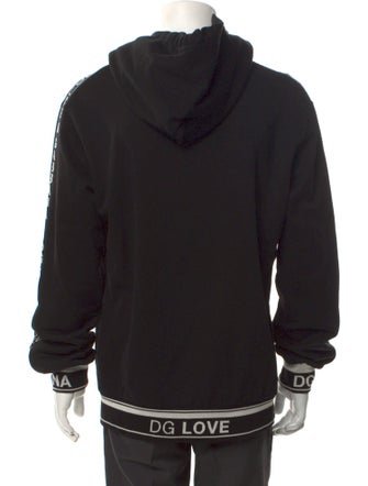 Dolce & Gabbana Striped Crew Neck Hoodie
