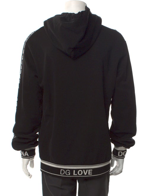 Dolce & Gabbana Striped Crew Neck Hoodie