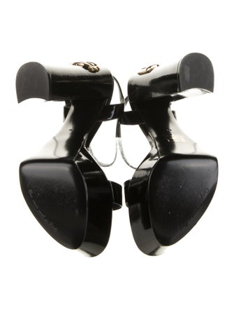 Dolce & Gabbana Patent Leather Sandals