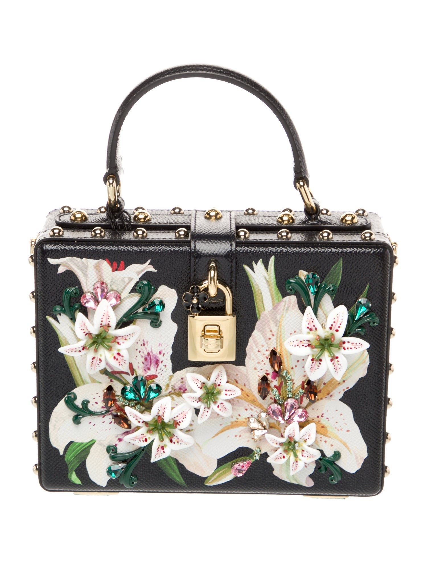 Dolce & Gabbana Leather Box Bag Small
