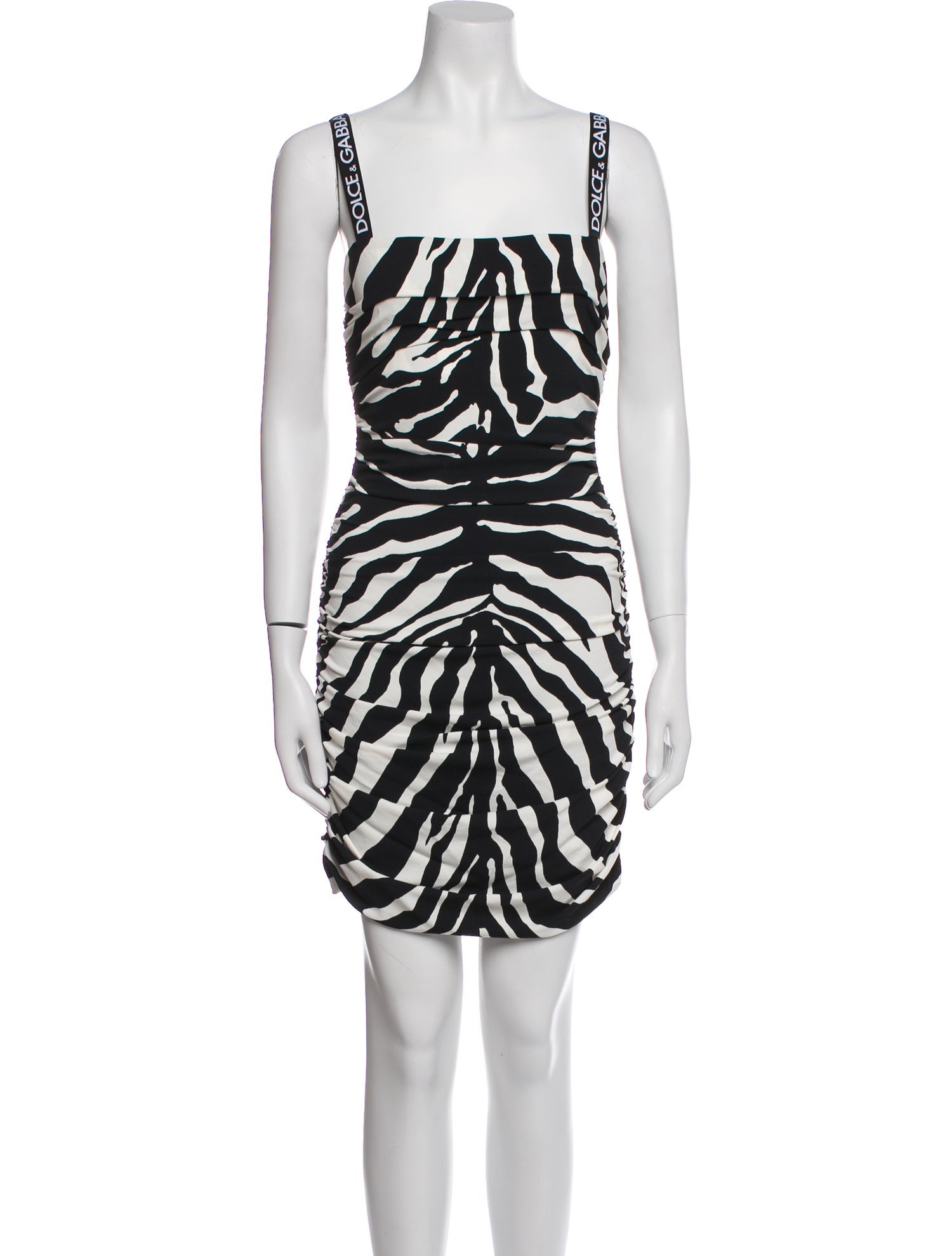 Dolce & Gabbana Animal Print Mini Dress