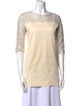 Dolce & Gabbana Bateau Neckline Three-Quarter Sleeve Tunic