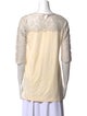 Dolce & Gabbana Bateau Neckline Three-Quarter Sleeve Tunic
