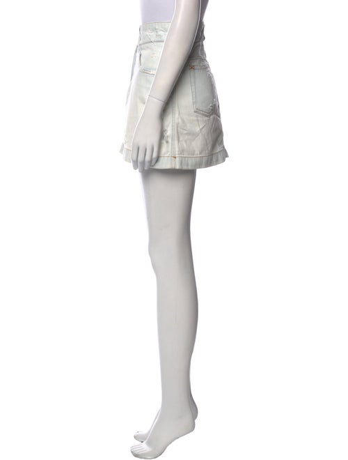 Dolce & Gabbana Distressed Accents Mini Skirt