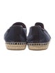 Dolce & Gabbana Suede Leather Trim Embellishment Espadrilles