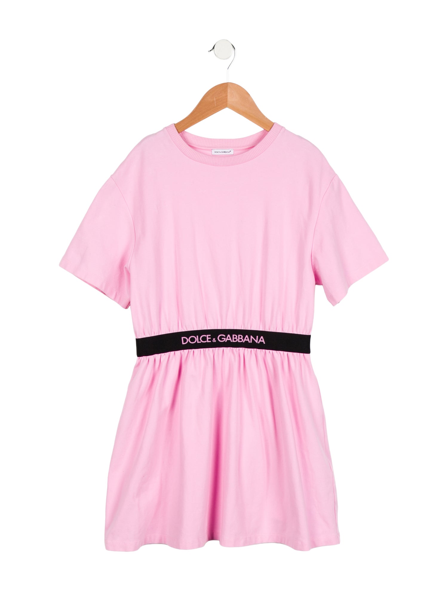 Dolce & Gabbana Girls' Casual Short Sleeve Dress