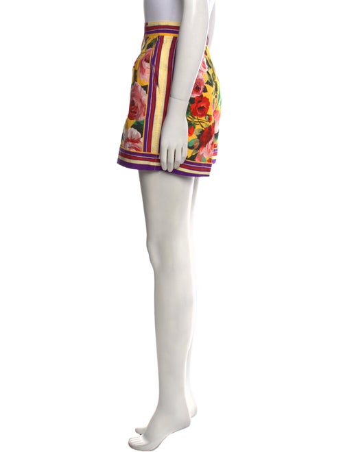 Dolce & Gabbana Printed Mini Shorts